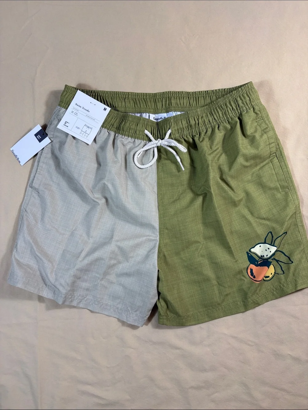 Summer Beachwear Men’s M Swim Trunks 5